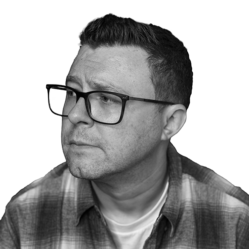 A portrait of the author Avery Bishop